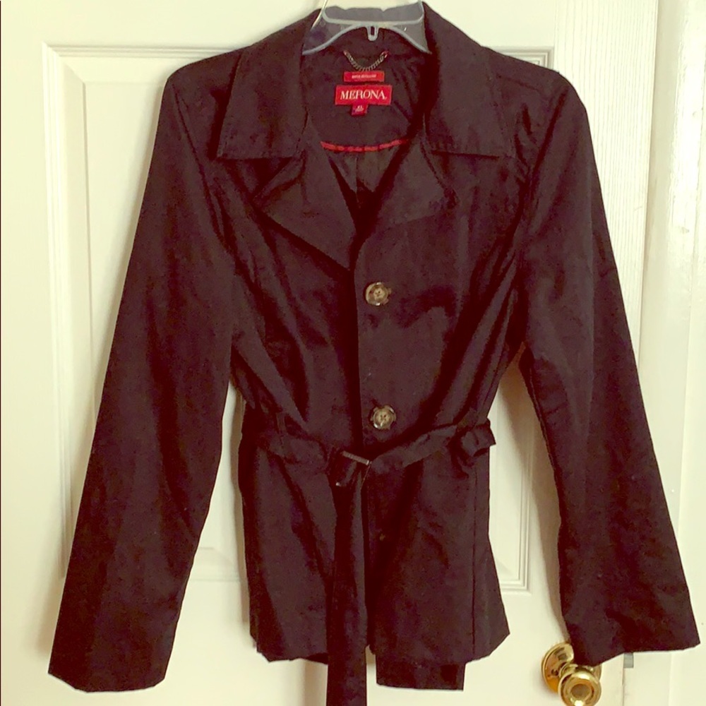 XL Martina Black Cargo Jacket